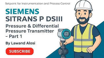Setting the range of Siemens Pressure & Differential Pressure transmitter - Part 1