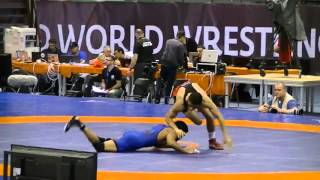 Blesam Tarkong Palau Vs Tunisia Mens Freestyle 65Kg Africa Oceania Olympic Qualification