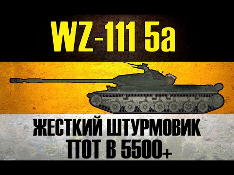 Видео: WZ 111 5a ● 5800 АВГ СТРИМ