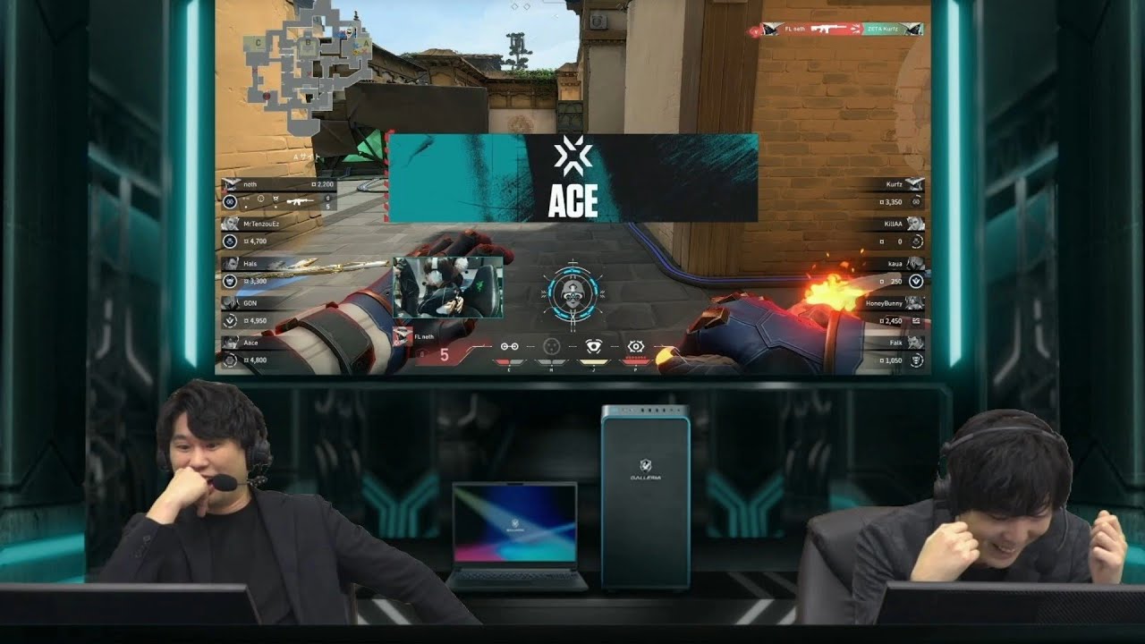 ヘイヴンneth ACE配信者の反応【VCJ】【FL neth】