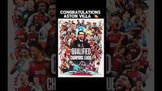 Congratulations to Aston Villa! #championsleague #astonvilla #football