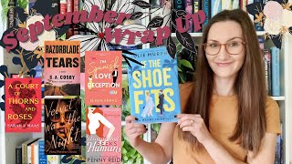 MONTHLY READING WRAP UP ? || ranking the 9 books i read in september