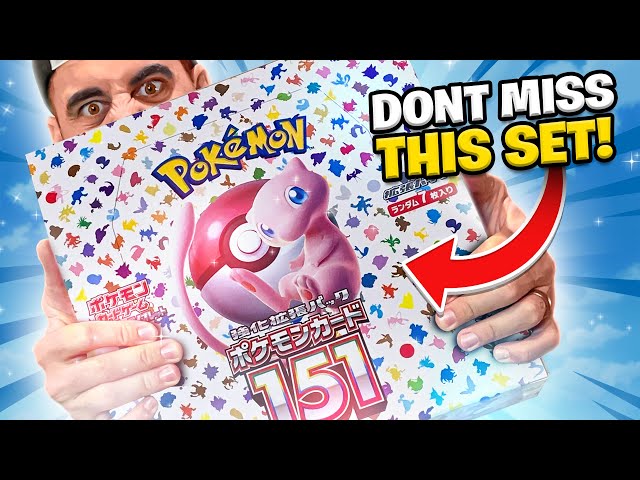 I Just Opened Pokemon's NEW 151 Set& It's INSANE! 