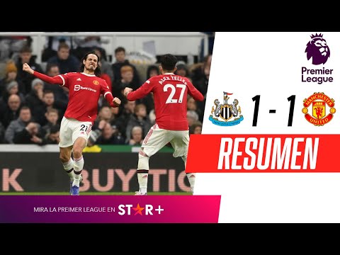 ¡CAVANI Y DE GEA SALVARON AL UNITED DE LA DERROTA! | Newcastle 1-1 Manchester United | RESUMEN