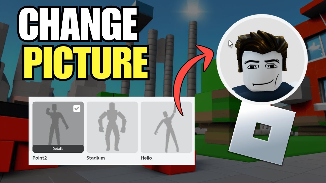 How To Change Profile Picture Emote On Roblox PC YouTube 
