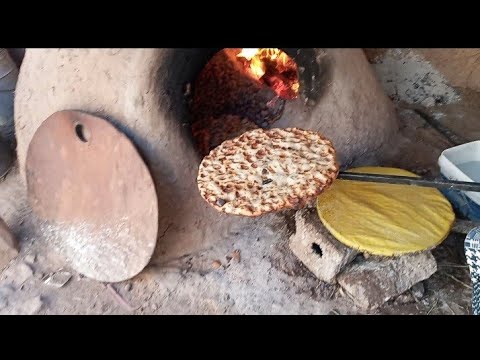 عشاق خبز تفارنوت اغروم نتفارنوت مطهي على فرن التقليدي الامزيغي