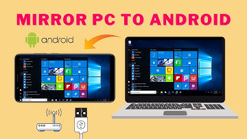 Cast/Mirror PC Screen to Android Phone or Tablet