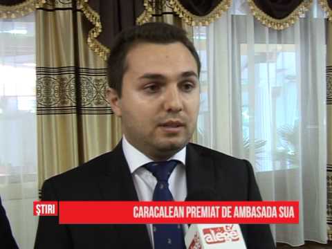 Caracalean premiat de Ambasada SUA