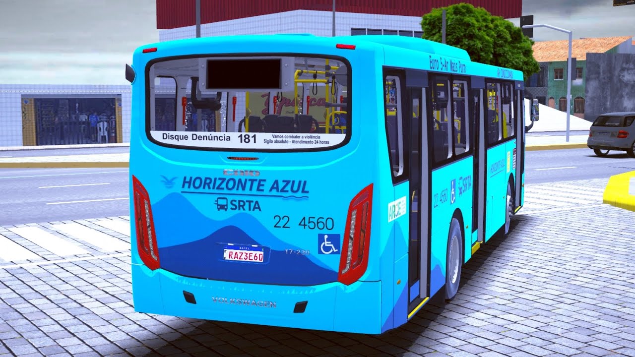 [Proton Bus Simulator] Fazendo a linha 361 Siqueira/Parangaba de Vip IV OD 17.230 da Horizonte Azul