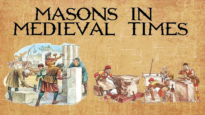 Masons in medieval times, medieval architecture, stone architecture, stonemason medieval times.