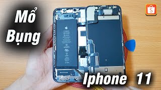 Iphone 11 Lock - Hành trình ghép sim và Bung máy Check Shop Uy tín thế nào ?