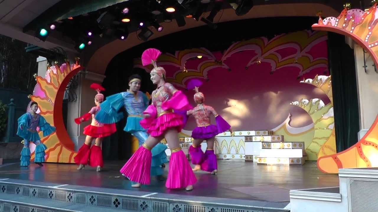 《HD》 TDL ﾐﾆｰ･ｵｰ!ﾐﾆｰ ｽﾃｯﾌﾟがめちゃ良い　2013 02 22 16時の回 Aﾌﾞﾛｯｸ最前列 最高画質