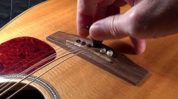 Acoustic Guitar Bridge Pin Removal Tool