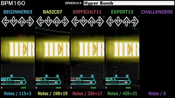 DDR / Hyper Bomb - SINGLE (DanceDanceRevolution A20 PLUS)