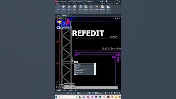 Lệnh refedit refclose sửa block trong autocad #autocad #autocadtutorial