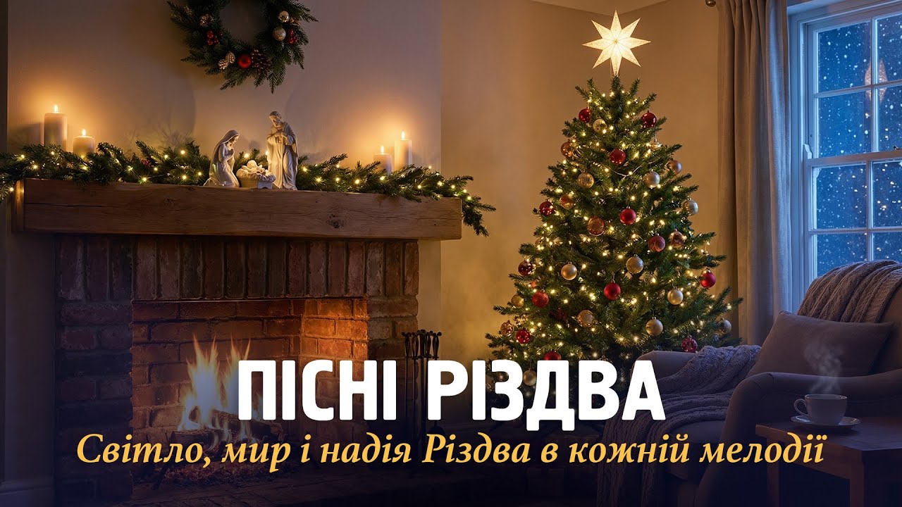 ✨ Різдвяні пісні, що неможливо слухати байдуже. Світло, мир і надія Різдва в кожній мелодії.