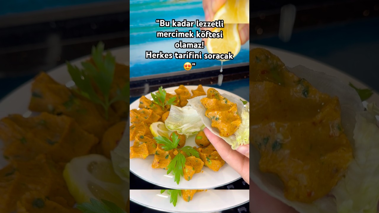 Akşam çayına en pratik ve lezzetli mercimek köftesi! Deneyen herkes bayılıyor, mutlaka kaydet! 💛 Akşam çayına en pratik ve lezzetli mercimek köftesi! Deneyen herkes bayılıyor, mutlaka kaydet! 💛