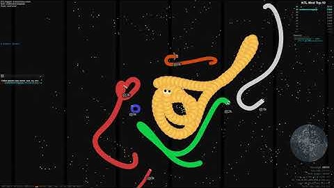 Trying out "All nameless" mode at slither.io / NTL