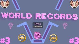 Transformice - World Records  #3 [FULL SCREEN]