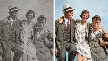 AI colorization of black and white photos Using Python | How to Colorize a Black and White photo