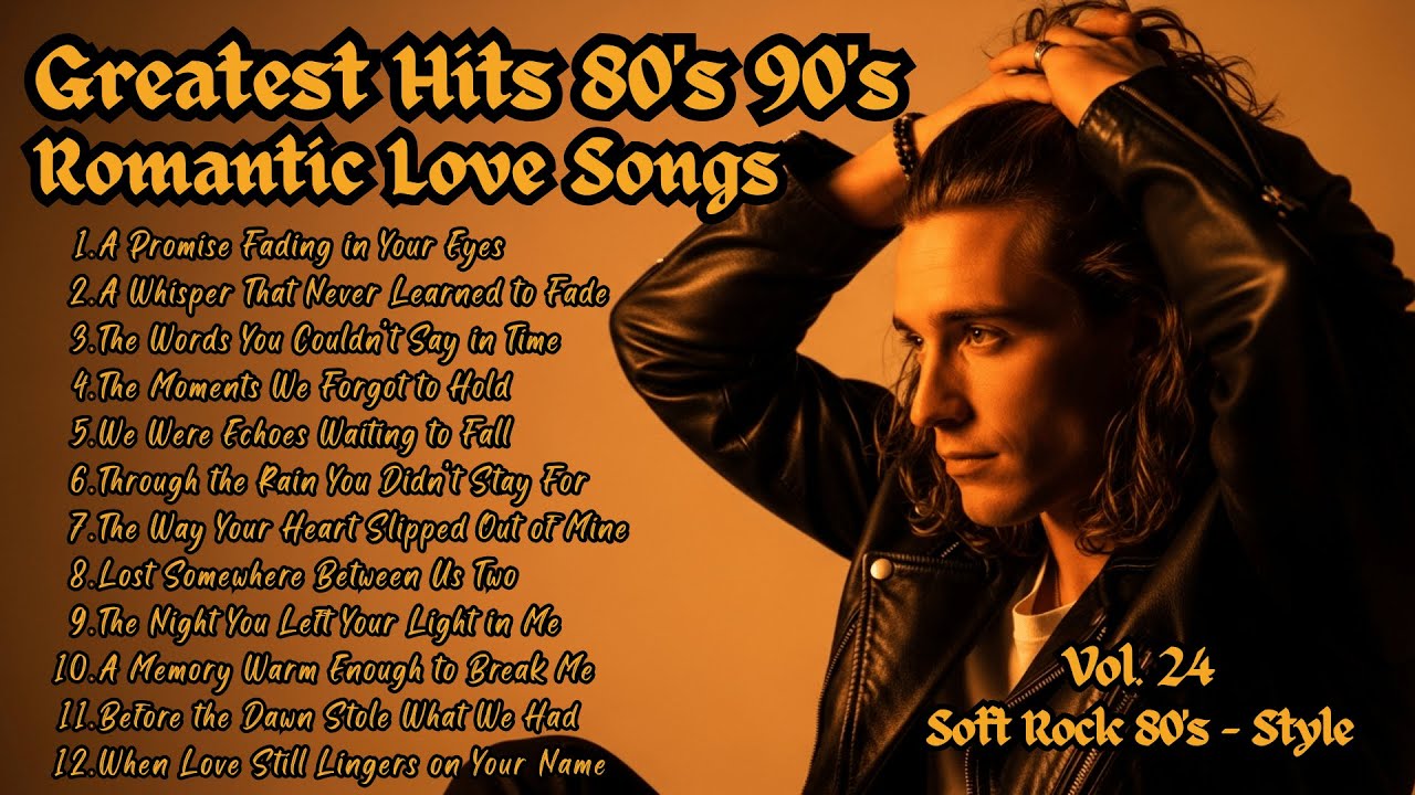 Greatest Hits 80s 90s Romantic Love Songs | Soft Rock Ballads | My ...