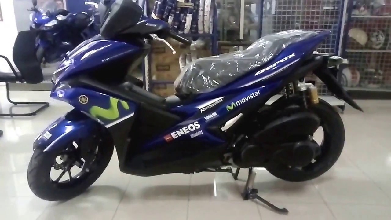 Yamaha Aerox 155 GP Movistar Gantikan Aerox R YouTube