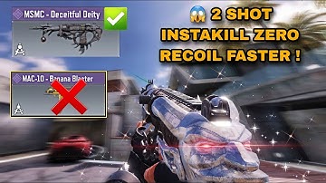 NEW "2 SHOT"  MSMC  Gunsmith! its TAKING OVER COD Mobile in Season 10  (NEW LOADOUT)