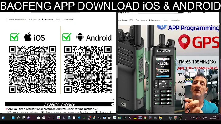 BAOFENG UV32 -  ANDROID & iOS Bluetooth APP/APK