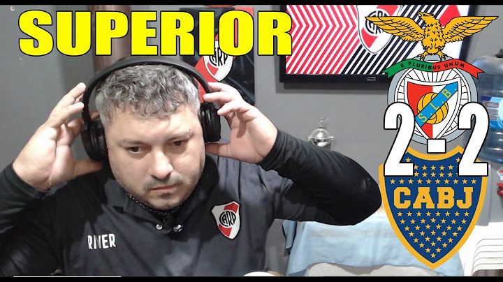 Boca 2 vs Benfica 2 Reaccion de un Hincha de River Plate