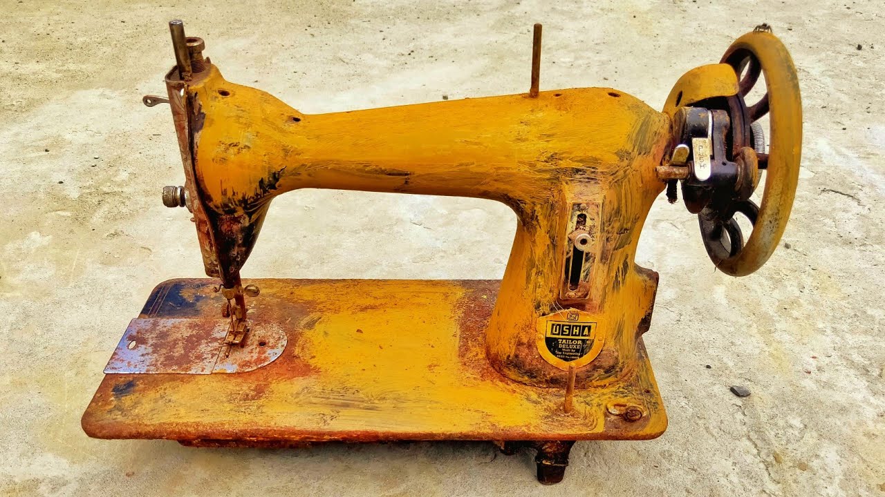Sewing Machine Restoration old sewing machine repair Sewing Machine