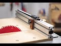 테이블쏘 썰매 만들기 [디지털 메터 측정 팬스] Make a Table Saw Sled