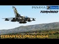 Panavia Tornado IDS, TFR flight (SSW, P3Dv4.1)