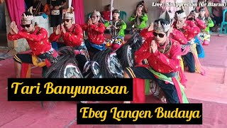 Tarian Banyumasan Ebeg Langen Budaya Sanggreman | Live Sanggreman Gr.Blaran @dedesayang88 