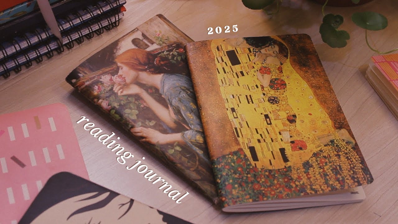 Reading Journal Set Up -2025 | Como vou organizar minhas leituras (e tour pelo antigo)