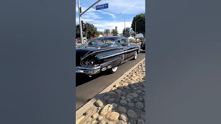 1958 Chevrolet Impala #classicchevy #classicchevrolet #chevyimpala #shortsvideo @cruising2route66