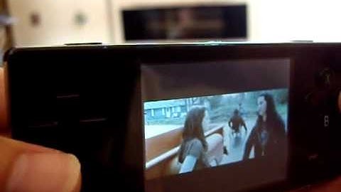 Video playback on Dingoo device