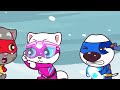 Frozen Friendship | Talking Tom Heroes | Cartoons for Kids | WildBrain Superheroes