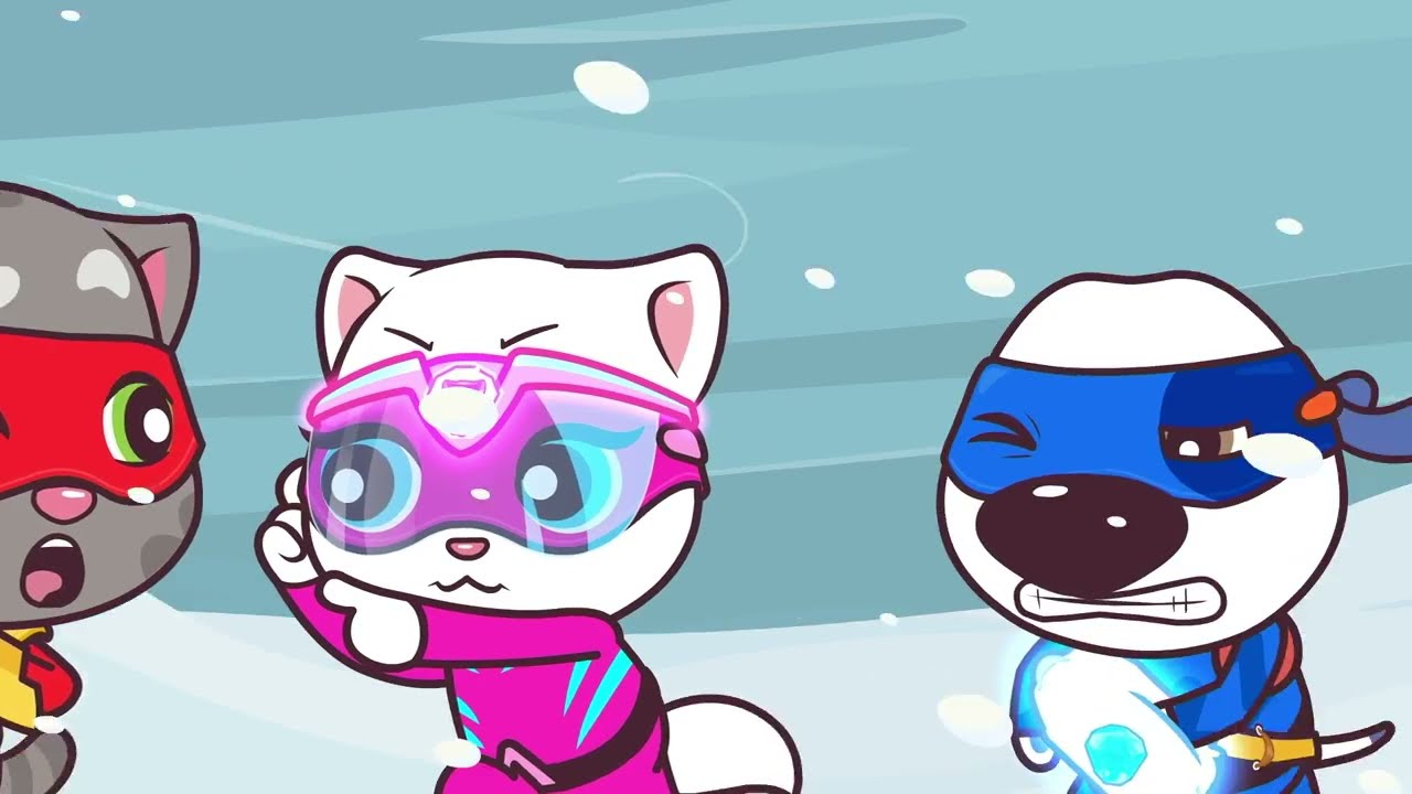 Frozen Friendship | Talking Tom Heroes | Cartoons for Kids