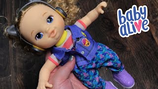 Changing Littles by Baby Alive Doll Ana into New Outfit