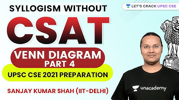 Syllogism without Venn Diagram Part 4 | CSAT Aptitude | Crack UPSC CSE/IAS 2021 | Sanjay Kumar Shah