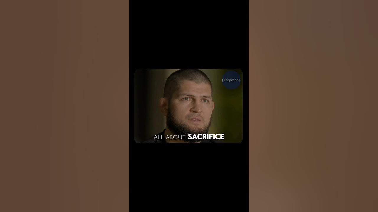 It's all about sacrifice || Khabib Nurmagomedov || Motivational || Discipline It's all about sacrifice || Khabib Nurmagomedov || Motivational || Discipline