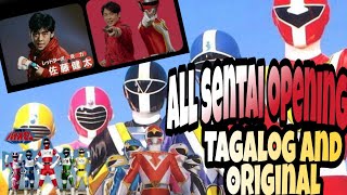 All Sentai Opening Tagalog and Original!