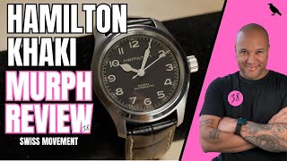 THE MURPH 38mm Hamilton Khaki Auto. Watch Review| Best field watch smaller wrists| Ref: H704050730