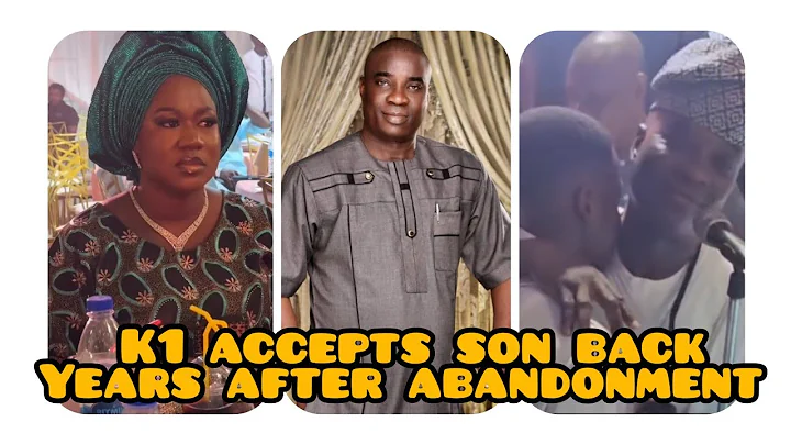 K1:My son is back- K1 accepts son with Bisola Badmus back on stage after years of @b@nd0nm£nt