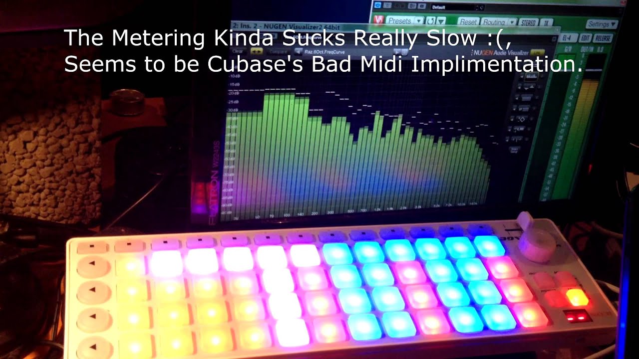 Icon iStage Cubase 8 Metering - YouTube