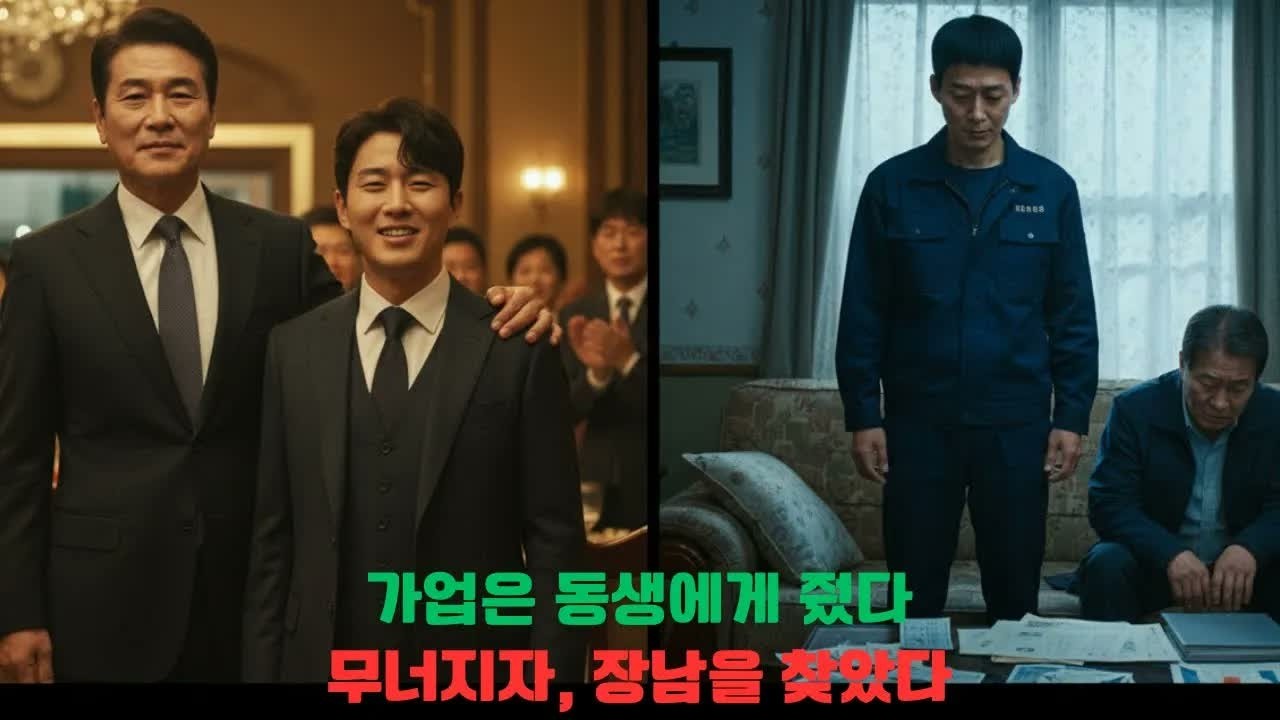 부모님이 어느 날 내게 말했다  “가업은 네 동생 줄 거다  알겠니？” 나는 눈을 보며 “네, 잘 알겠어요”라고 대답했다