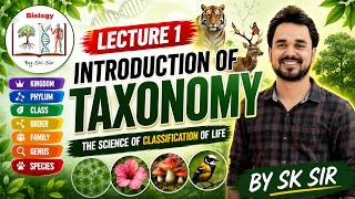 Introduction to Plant Taxonomy | Lecture 1 | Basics of Plant Classification