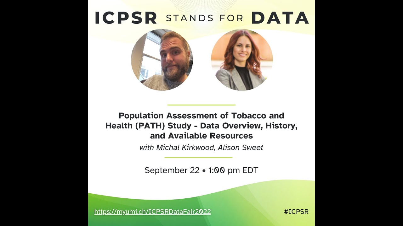 Population Assessment of Tobacco and Health (PATH) Study