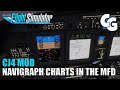 Navigraph Charts -- coming soon to a CJ4 MFD near you - Microsoft Flight Simulator