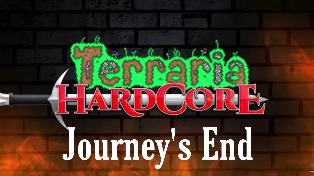 Terraria Hardcore Journey's End - YouTube